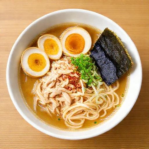 Szybki Ramen z Kurczakiem z Gotowego Bulionu