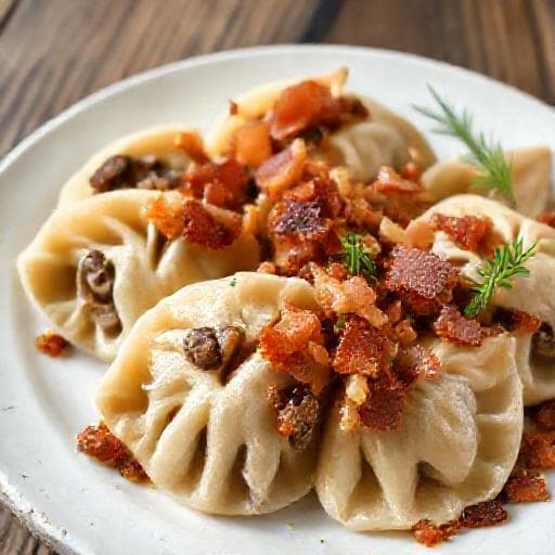 Pierogi z kapustą i grzybami (Tradycyjne)