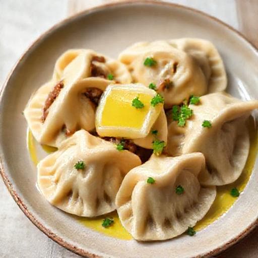 Szybkie pierogi z kapustą i grzybami (wspomagane)