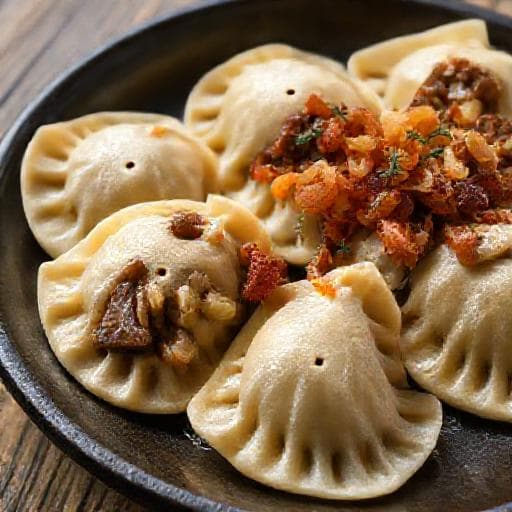 Pierogi z kapustą i grzybami po śląsku