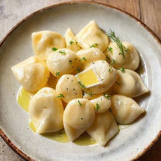 Szybkie Pierogi z Serem (na leniwo)