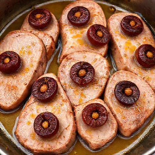 Szybki Schab ze Śliwką z Piekarnika