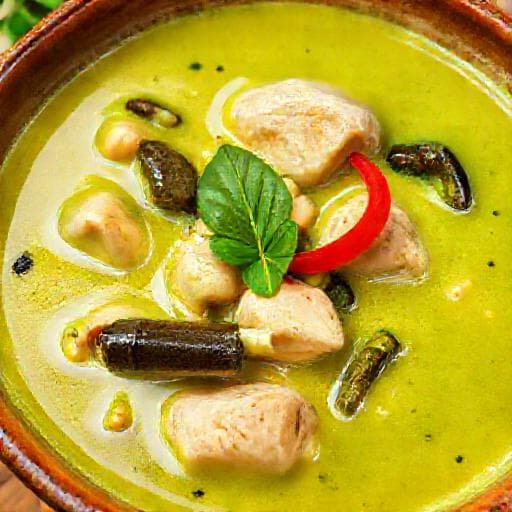 Kurczak po Tajsku z Mleczkiem Kokosowym i Curry