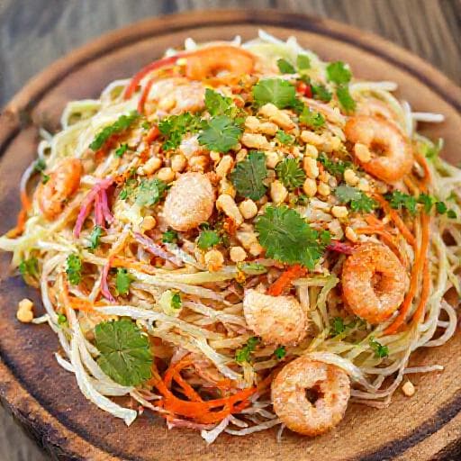 Gỏi Gà Bắp Cải Tôm (Chicken and Cabbage Salad with Shrimp)