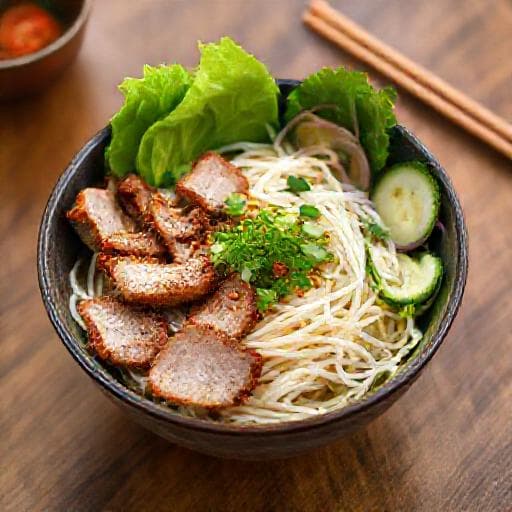 Quick Bún Thịt Nướng (Speedy Grilled Pork Vermicelli)