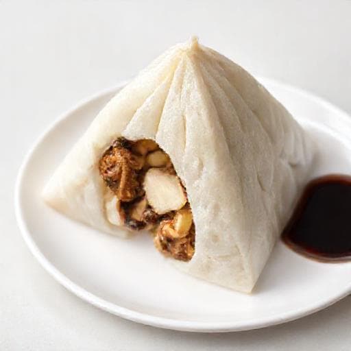 Bánh Giò Chay (Vegetarian Vietnamese Savory Pyramid Rice Cakes)