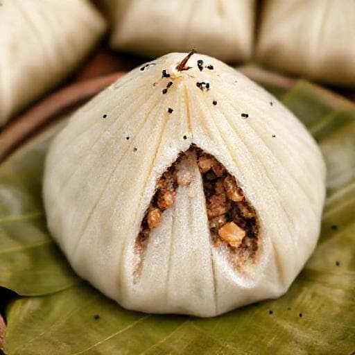 Bánh Giò (Traditional Vietnamese Savory Pyramid Rice Cakes)