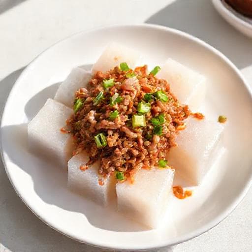 Quick Bánh Đúc Mặn with Pre-made Jelly
