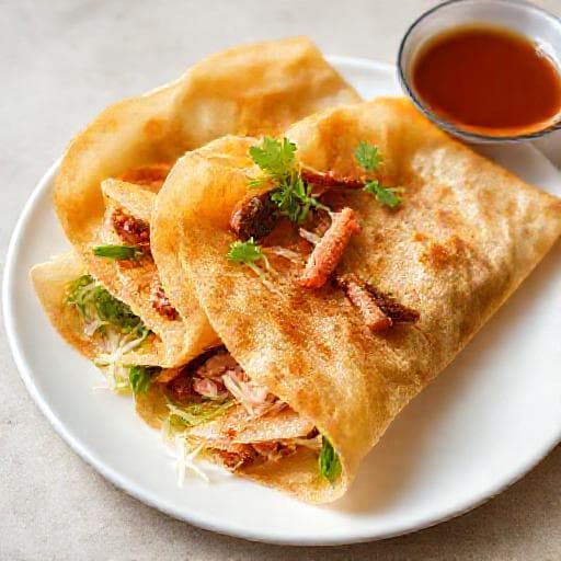 Bò Bía Mặn (Savory Vietnamese Crepes)