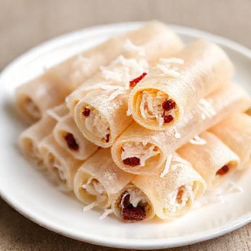Bò Bía Ngọt (Sweet Vietnamese Crepes)