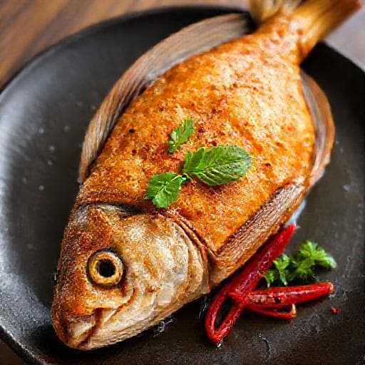 Cá Diêu Hồng Chiên Xù Sả Ớt (Lemongrass Chili Crispy Fried Fish)