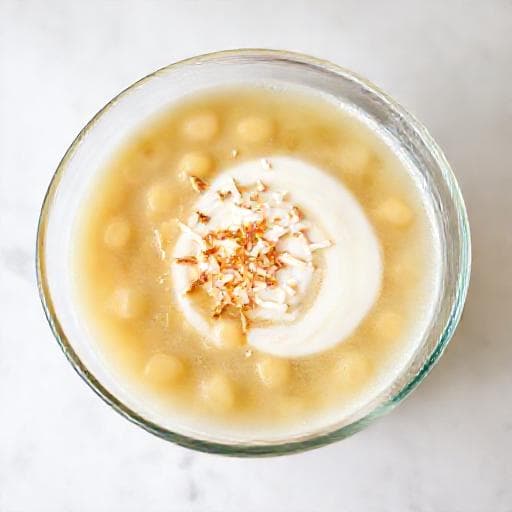 Chè Đậu Xanh Nhanh (Quick Mung Bean Sweet Soup)