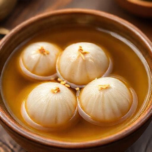 Chè Trôi Nước (Sweet Glutinous Rice Balls with Ginger Syrup)