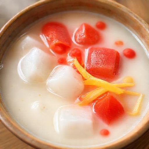 Chè Sương Sa Hạt Lựu with Pandan and Jackfruit