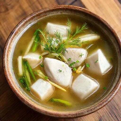 Canh Cá Nấu Măng Chua (Vietnamese Sour Fish Soup with Bamboo Shoots)