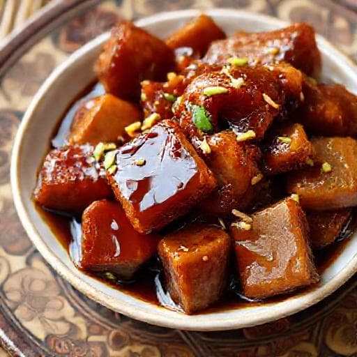 Thịt Ba Chỉ Rang Cháy Cạnh with Lemongrass