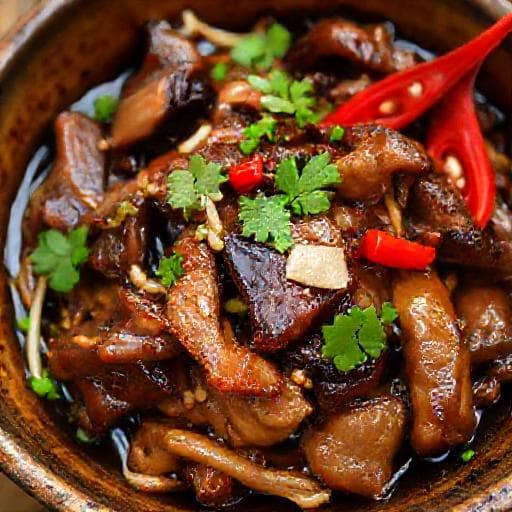Thịt Rang Mắm Tép (Classic Pork with Fermented Shrimp Paste)
