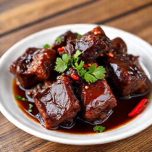 Sườn Rim Mặn Ngọt (Vietnamese Braised Pork Ribs)