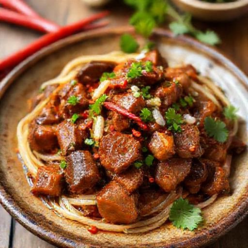 Bò Lúc Lắc with Lemongrass and Chili
