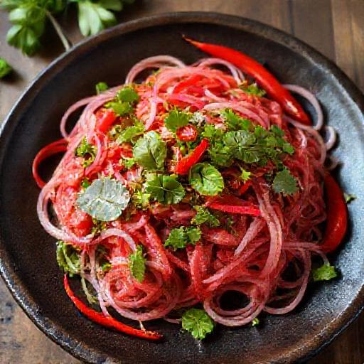 Bò Tái Chanh with Lemongrass and Chili