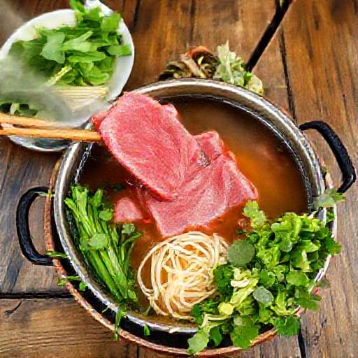 Bò Nhúng Giấm (Vietnamese Beef Hot Pot with Vinegar Broth)