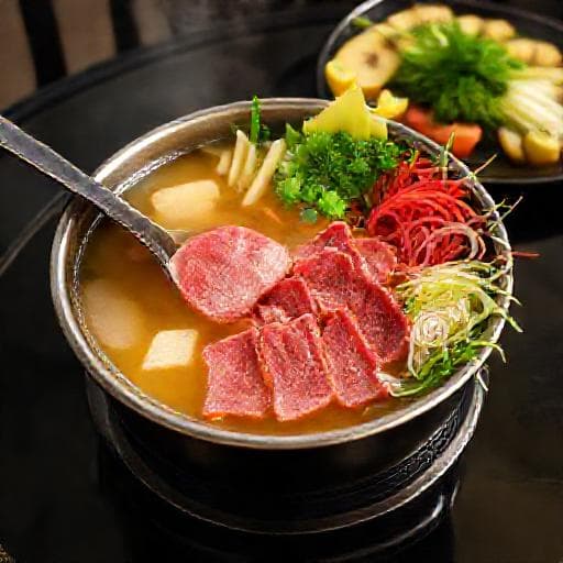 Bò Nhúng Giấm with Coconut Water Twist