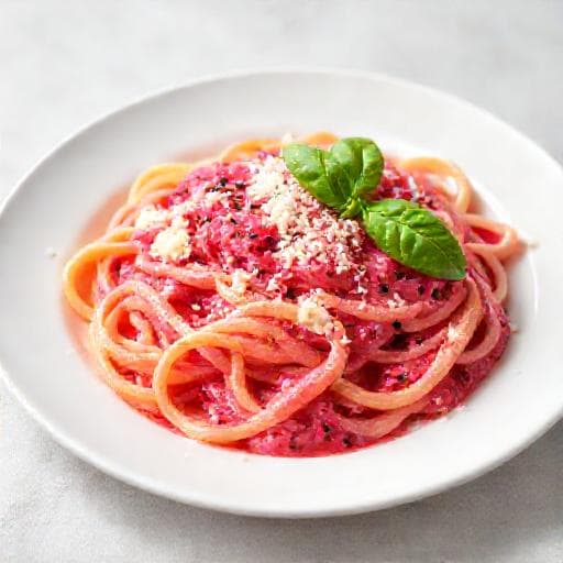 Pâtes Barbie à la Betterave et à la Ricotta (Classique)