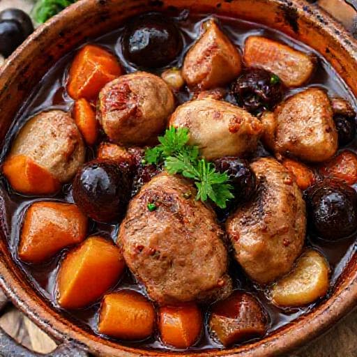 Lapin aux Pruneaux Traditionnel