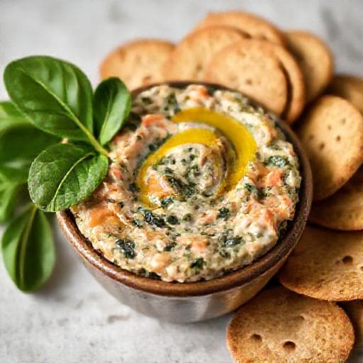 Pâté au Saumon et Épinards