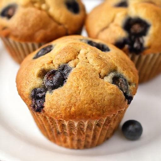 Muffins aux Bleuets Rapides et Faciles