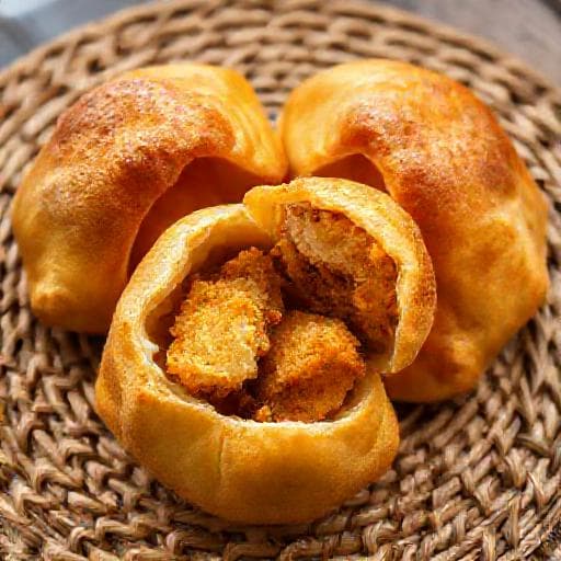 Bokits Créole aux Accras de Morue