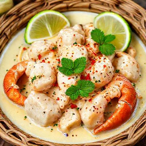 Matoutou de Crabe Créole au Lait de Coco