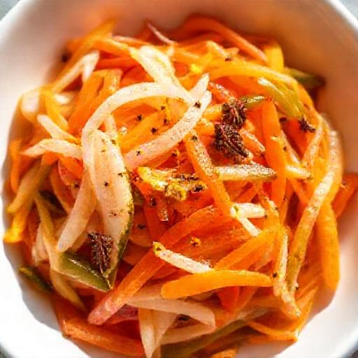 Achards de Légumes aux Agrumes et Épices Douces
