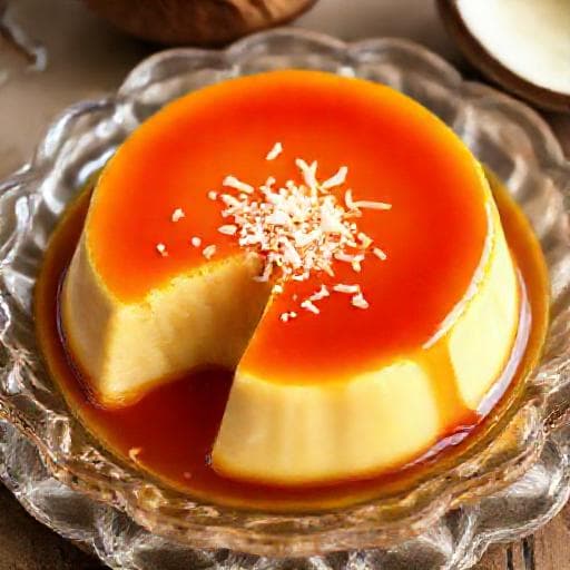 Flan Coco Antillais Traditionnel