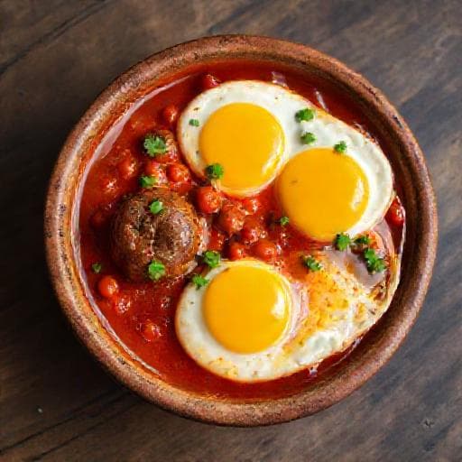 Tajine de Kefta aux Œufs Express