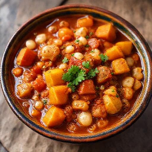 Loubia aux Légumes d'Hiver