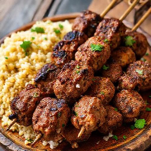 Brochettes de Kefta Traditionnelles