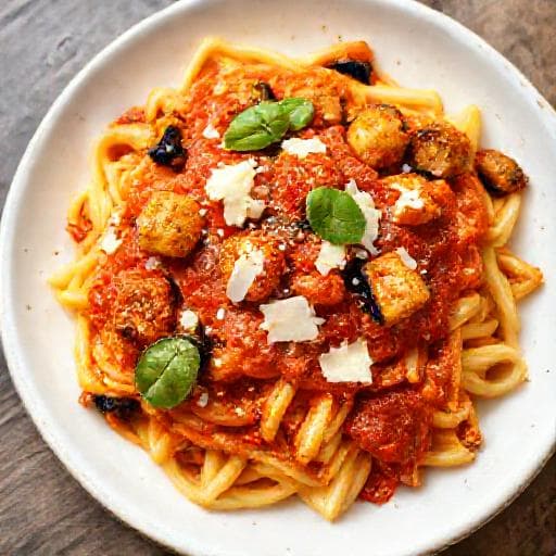 Pasta alla Norma Traditionnelle