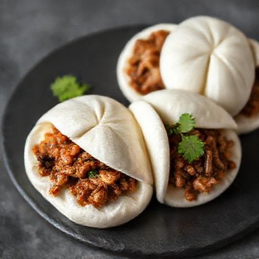 Bao Buns Express au Porc Haché