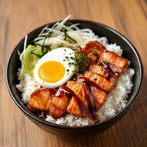 Oyakodon au Poulet Teriyaki