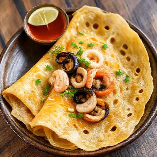Bánh Xèo aux Fruits de Mer