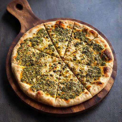 Manakish au Zaatar Traditionnel