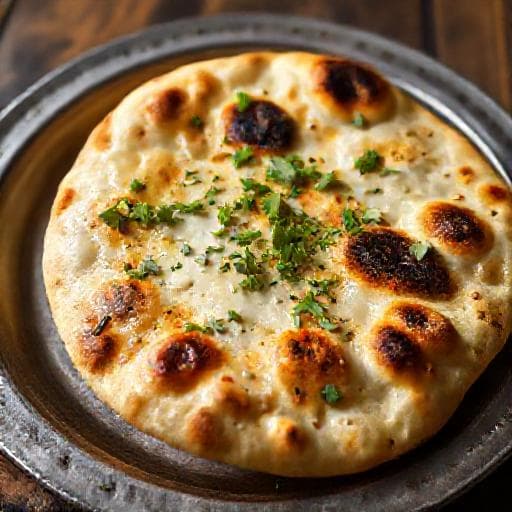 Naan au Fromage Traditionnel