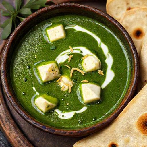 Palak Paneer Traditionnel