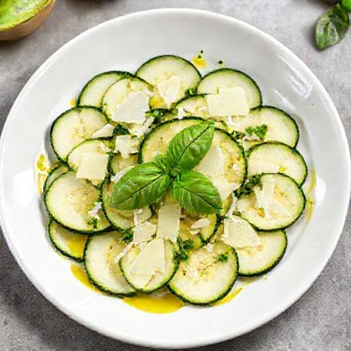 Carpaccio de Courgettes Classique