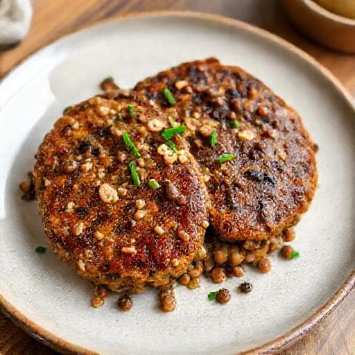 Steaks de Lentilles Express
