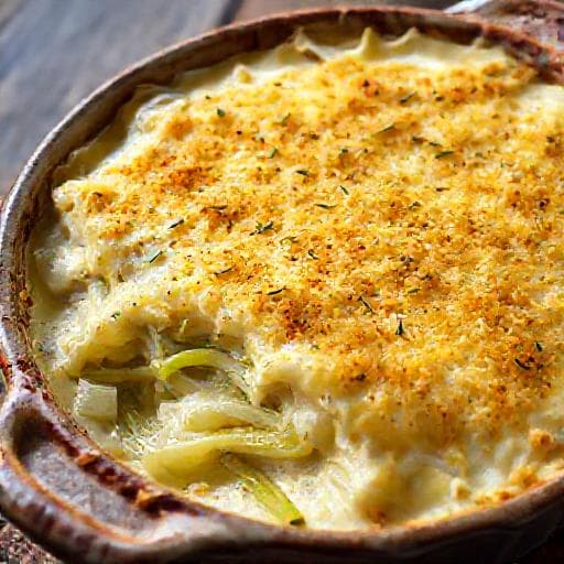 Gratin Dauphinois de Poireaux Traditionnel