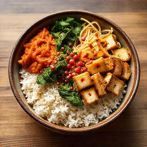 Buddha Bowl Asiatique aux Saveurs de Corée