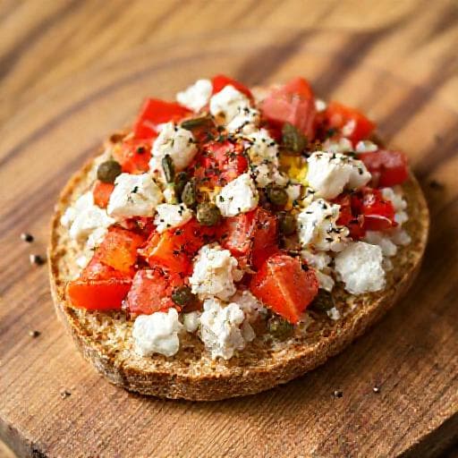 Salade Grecque Crétoise (Dakos)