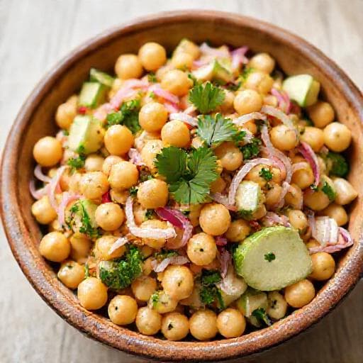Salade de Pois Chiche Traditionnelle